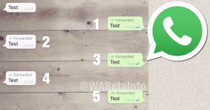 WhatsApp: Kennzeichnung von „oft weitergeleiteten“ Nachrichten