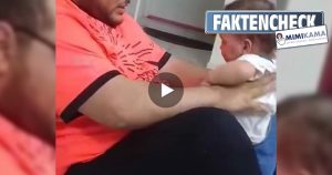 Vater misshandelt Kind (Video): Kind sollte laufen lernen