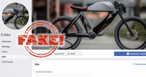 There will be no e-bike raffle on Facebook!