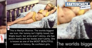 Faktencheck: Ist dies der Körper von Marilyn Monroe?