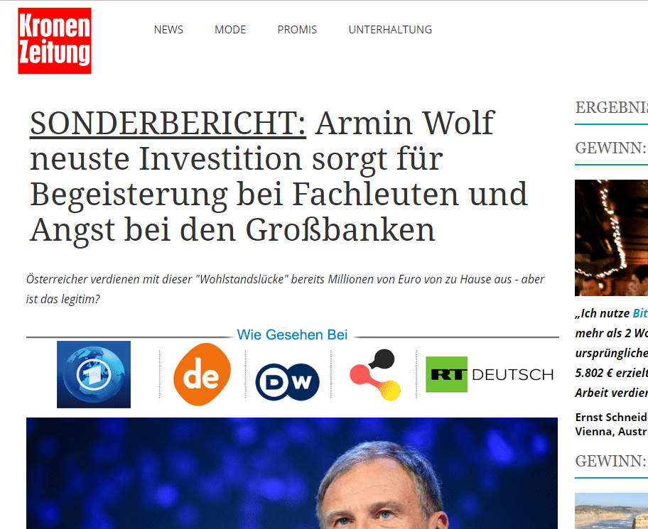 Dahinter steckt ein pseudojournalistischer Artikel