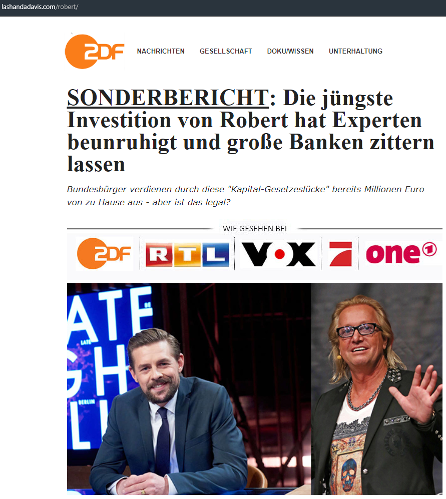 Fake-ZDF Bericht