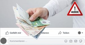 Dubious loan offers in Facebook groups