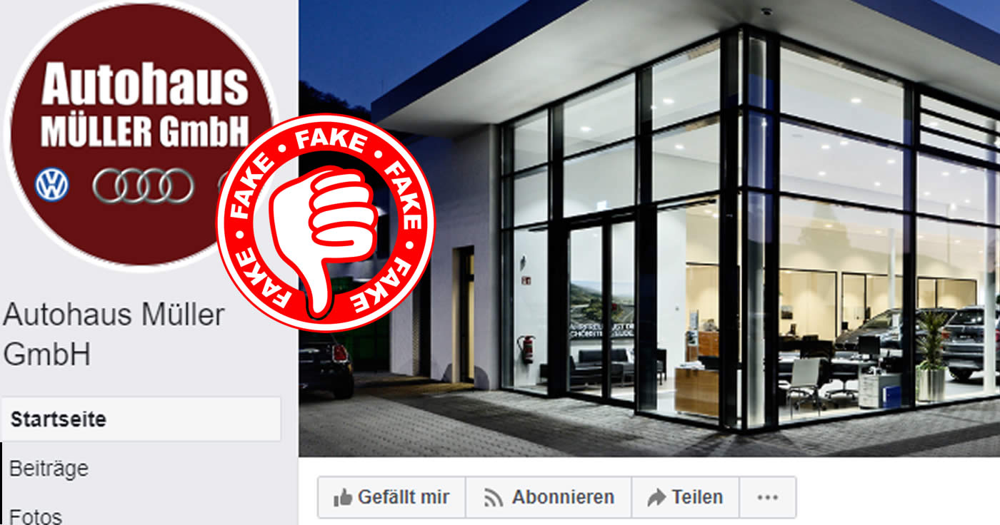 Facebook-Faktencheck zu: Autohaus Müller GmbH