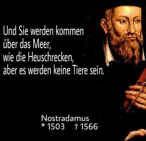 Nostradamus und die Heuschrecken