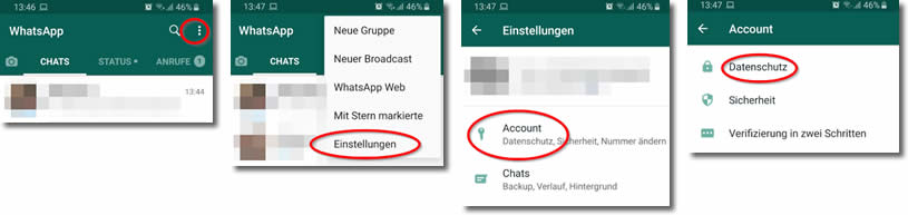 Whatsapp: Auf die Schnelle mehr Datenschutz