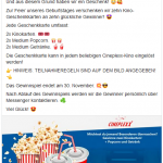 Das falsche Gewinnspiel von "Cineplexx Graz"