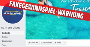 Ab in den Urlaub: Vorsicht vor gefälschter Facebook-Seite!
