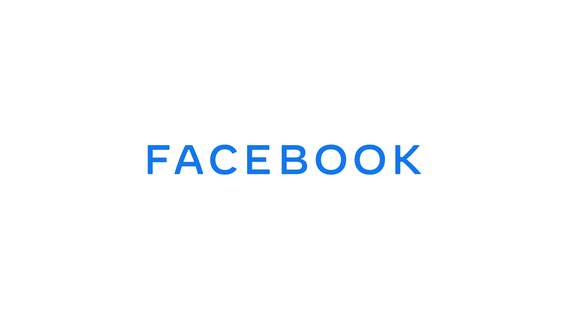 Facebook wird zu FACEBOOK