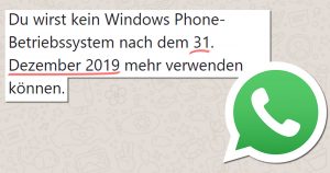WhatsApp on older smartphones will soon be over!