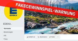 Annoying advertising calls from fake Edeka competitions