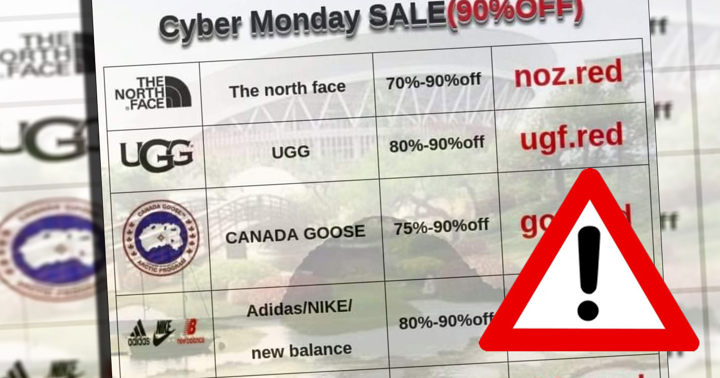 Cyber Monday Deals führen zu Fake-Shops