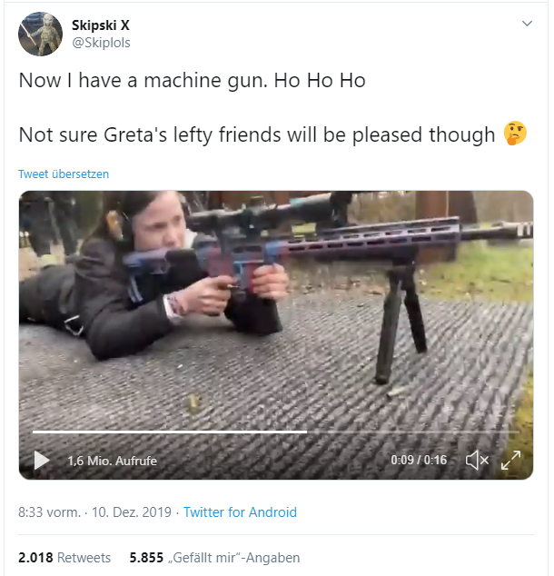 Das ist nicht Greta Thunberg