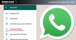 Jahresrückblick 2019: WhatsApp: Wenn du eine neue Handynummer bekommst, pass auf