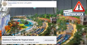 Data collectors lure with Tropical Islands competition