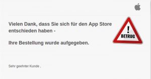 Fake Apple invoice for App Store purchase circulating