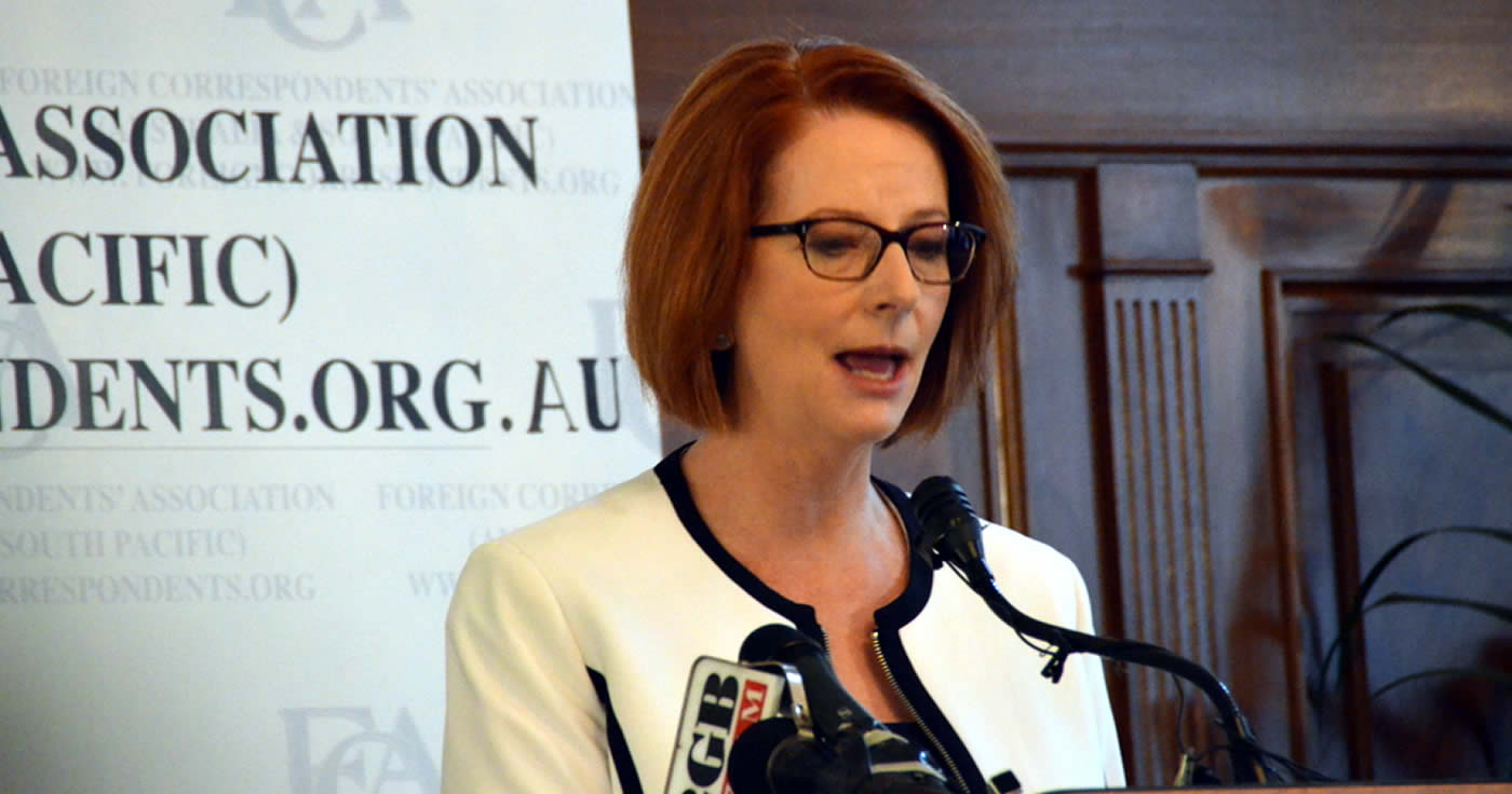 Die angebliche Rede von Julia Gillard (Faktencheck)