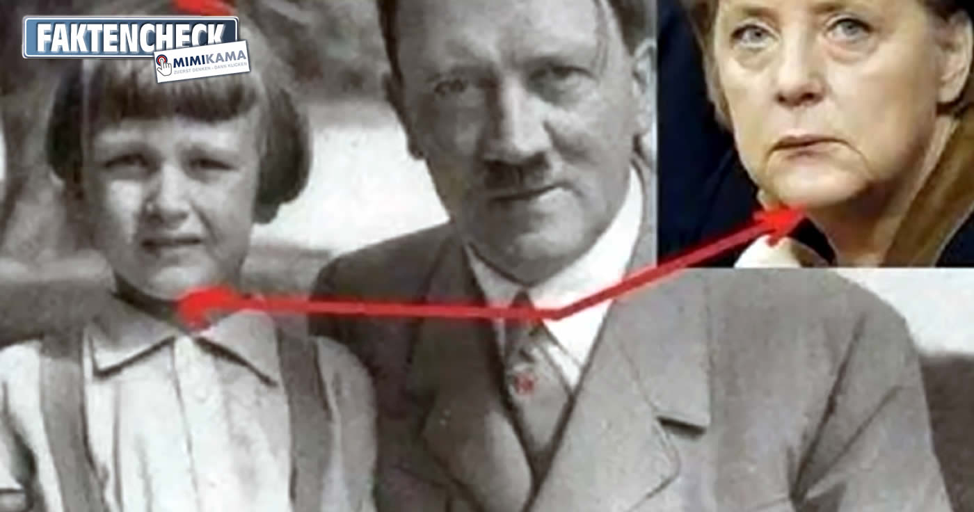 Merkel ist Hitlers Tochter (Faktencheck)