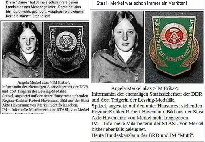 Angela und die "geheimnisvolle" Medaille