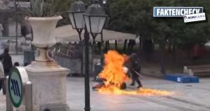 Griechenland: Video mit Unruhen ist nicht aktuell!