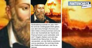 No, Nostradamus did not predict the new coronavirus!