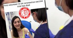 Testperson an neuem Corona-Impfstoff gestorben: Stimmt das?