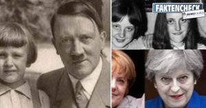 Adolf Hitler ist nicht der Vater von Angela Merkel