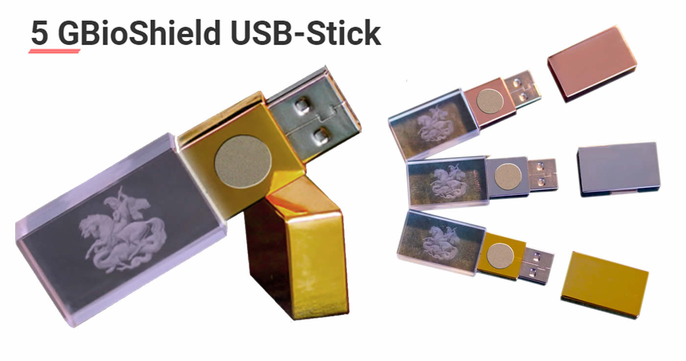 "5GBioShield" als Schutz vor 5G-Strahlung - nur ein einfacher USB-Stick!