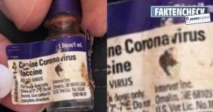 Impfstoff für Tiere gegen DAS Coronavirus seit 2001? – Nein!