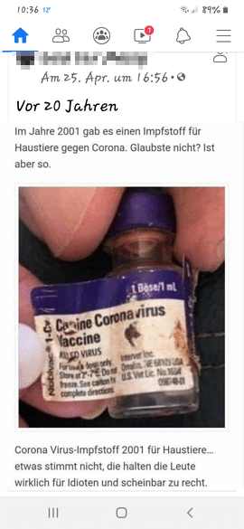 Die Impfung gegen Coronaviren
