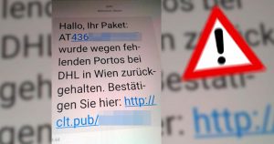 Falsche DHL-SMS lockt in Abo-Falle