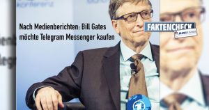 Telegram wird von Bill Gates gekauft, stimmt das?