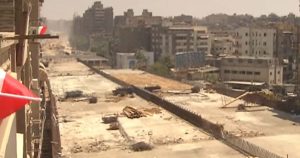 Ägypten: Autobahnbrücke führt direkt an Wohnhäusern vorbei