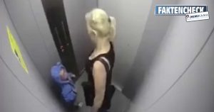 Video „Frau schlägt Kleinkind in einem Aufzug“ – der Faktencheck