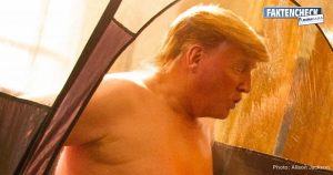 Der nackte Trump: Nicht echt, sondern eine Spoof-Fotoserie!