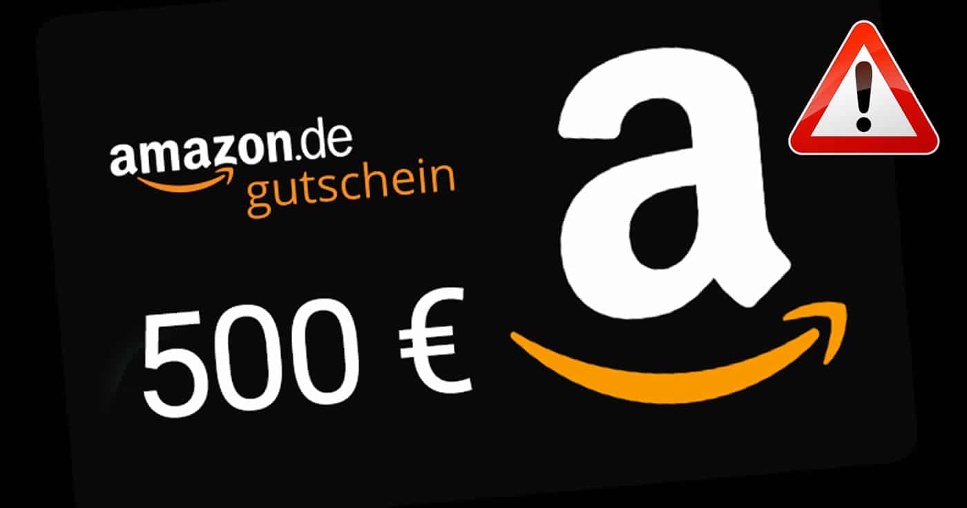 Achtung: 500 Euro Amazon-Geschenkkarte führt in Abo-Falle