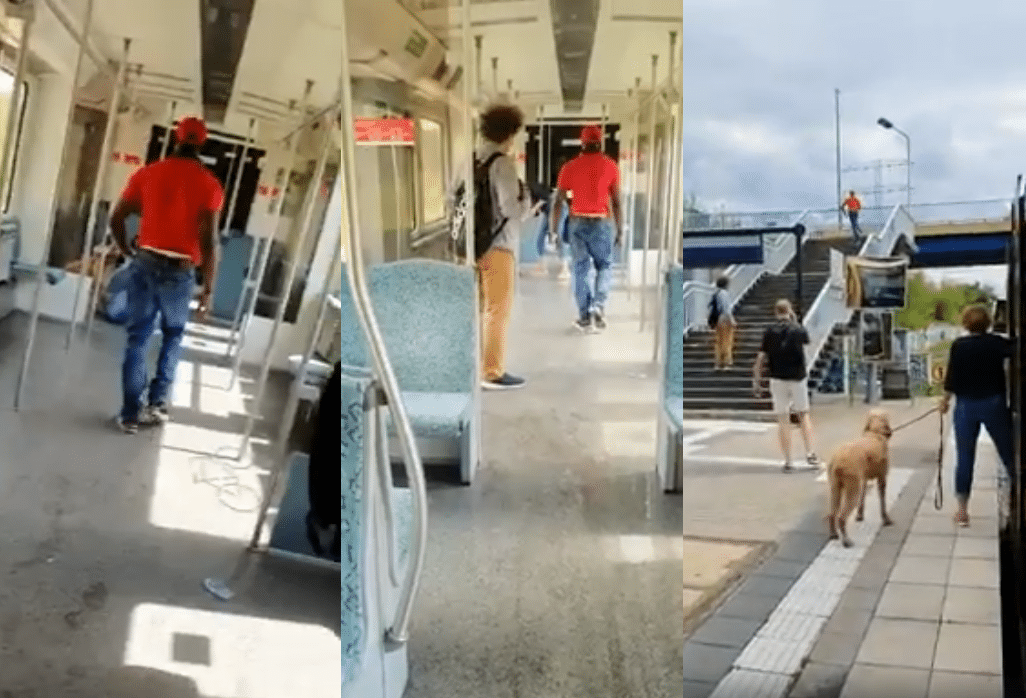 Screenshots aus dem verbreiteten Video
