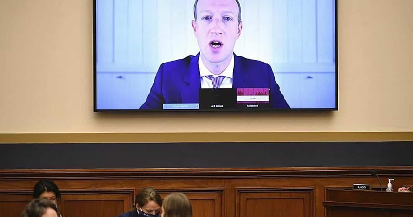 Facebook und Co. - Anhörung vor US-Kongress