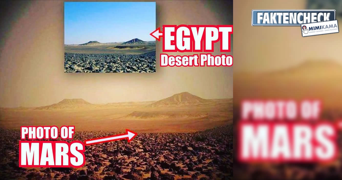 Der Mars in Ägypten und die echte Bedeutung des Wortes NASA