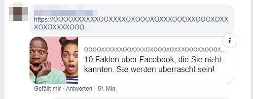 Screenshot / Facebook / Kommentar