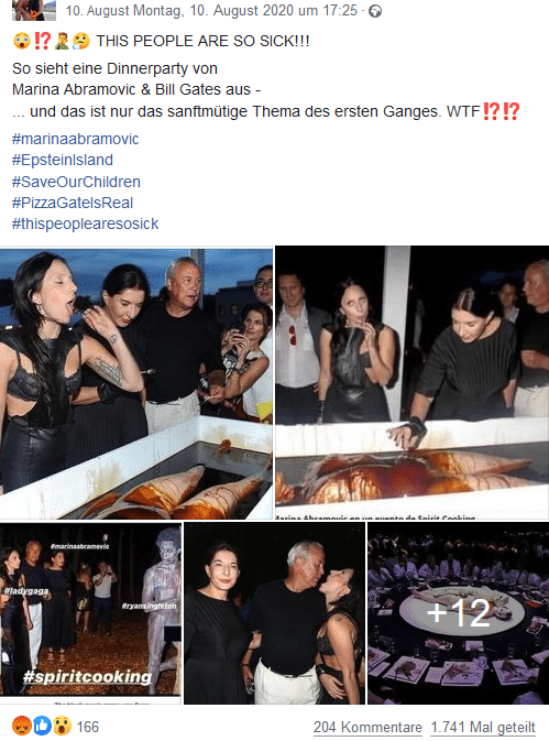 Eine kannibalistische Dinnerparty?