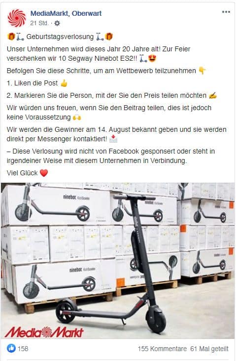 Angebliche Gewinnverlosung Angebliche Gewinnverlosung