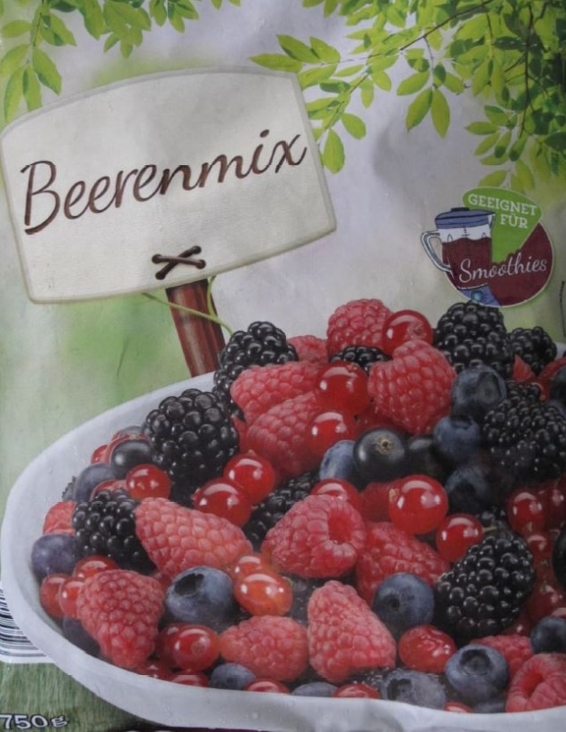 Beeren-Mix könnte gefährliche Noroviren enthalten! – mimikama.org Bild: obs/Lidl/Zumdieck GmbH