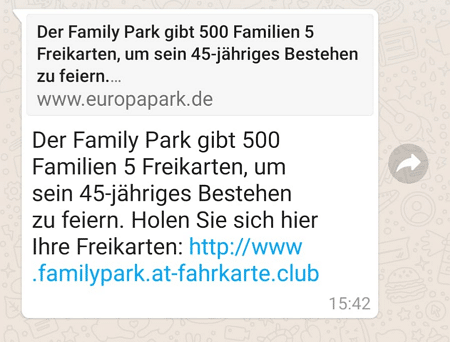 Freikarten für den Family Park?