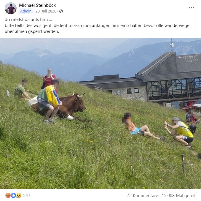 Michael Steinböck auf Facebook