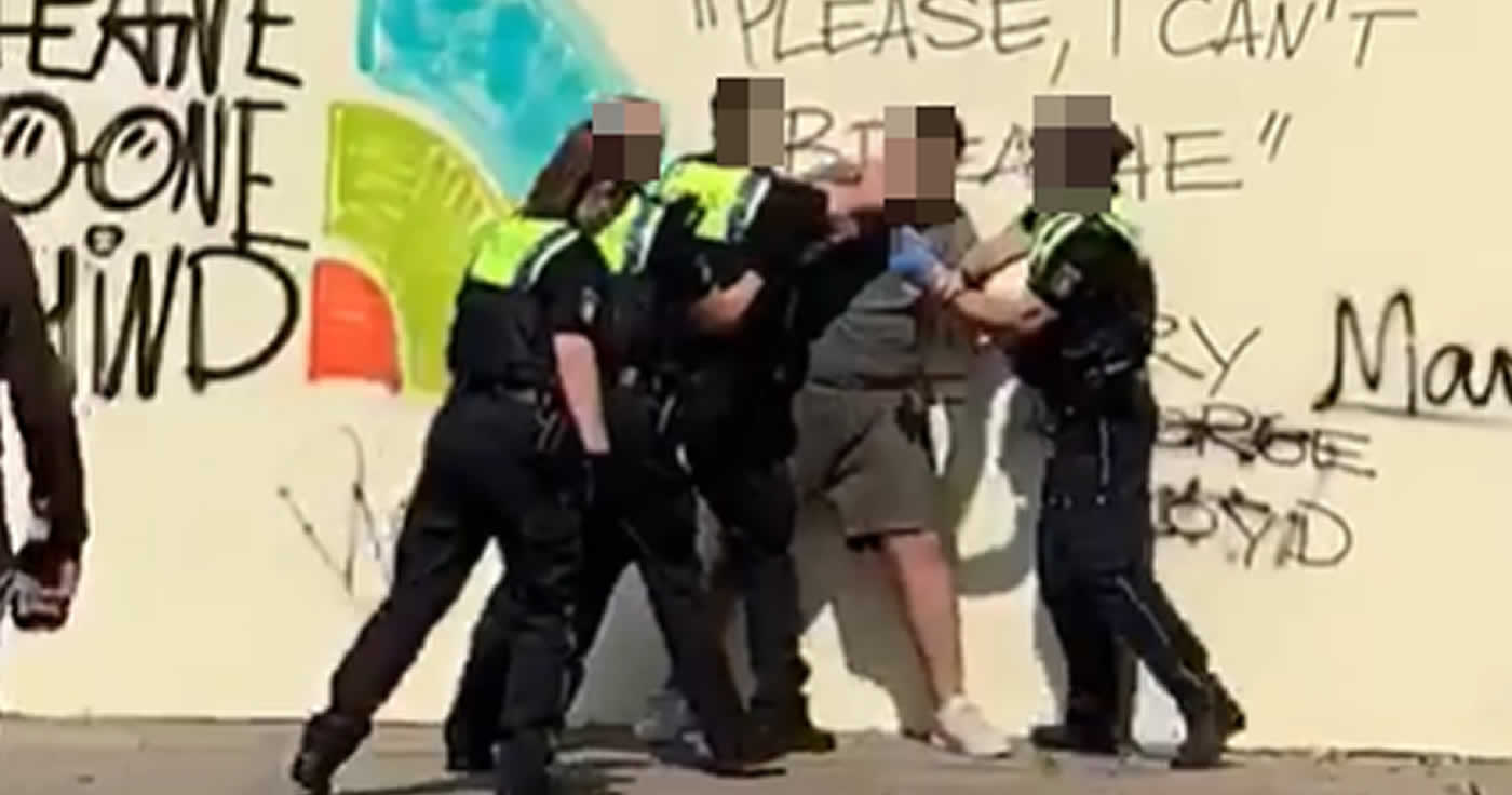 Video: Polizei mit Gewalt gegen Jugendlichen?