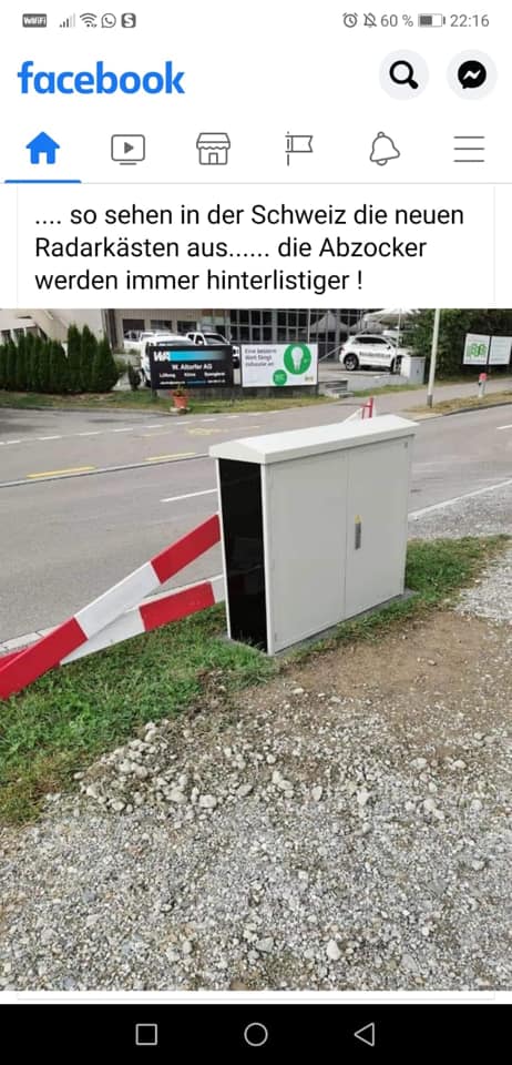 Screenshot des angefragten Beitrags auf Facebook Screenshot des angefragten Beitrags auf Facebook
