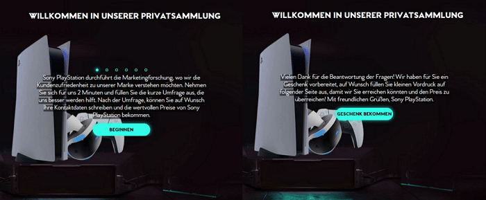 Die PlayStation 5 kommt - und mit ihr falsche Gewinnspiele! – mimikama.org Eine geschenkte Playstation?