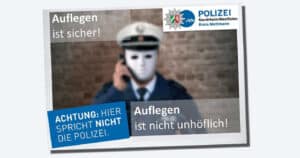 Polizei warnt vor falschen Polizeibeamten am Telefon
