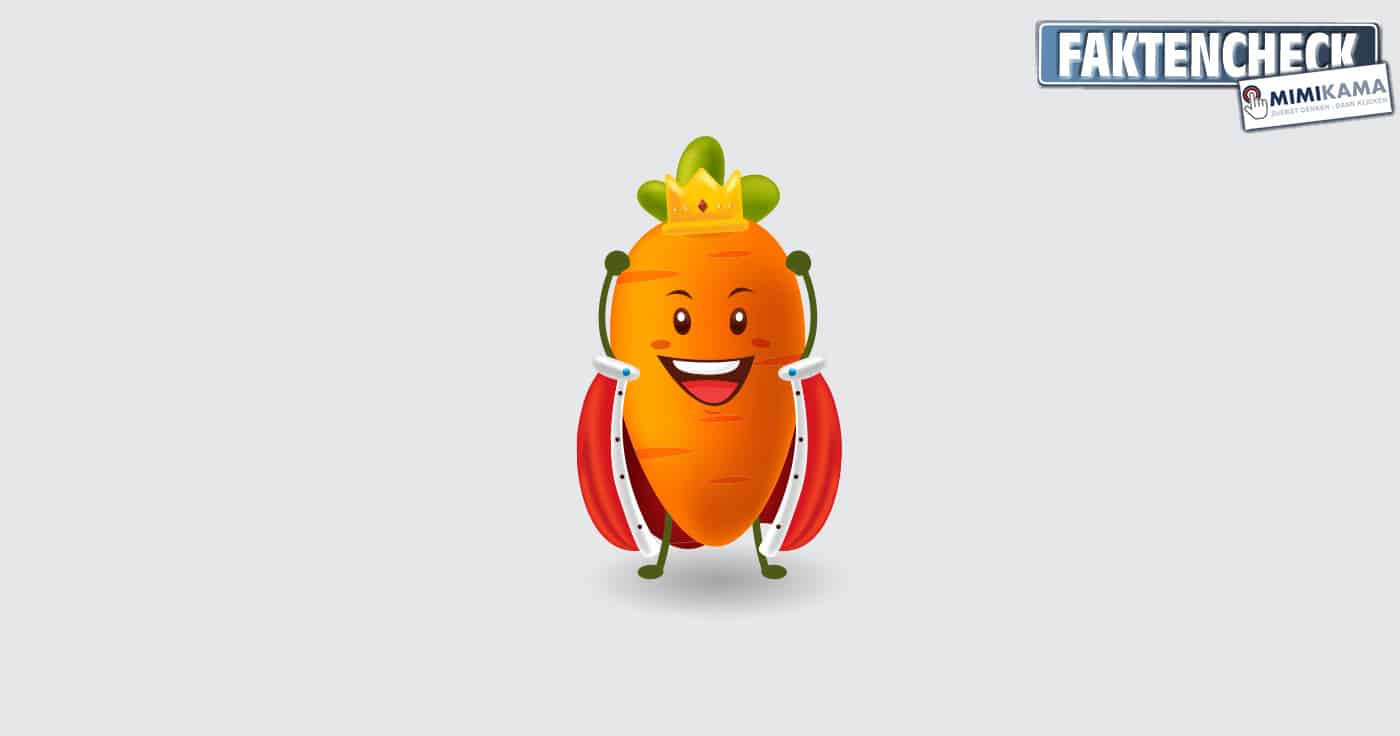 Sind Karotten aus politischen Gründen orange? (Faktencheck)